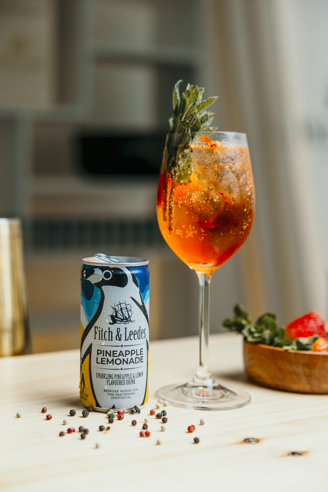 Bar still · spiced serve