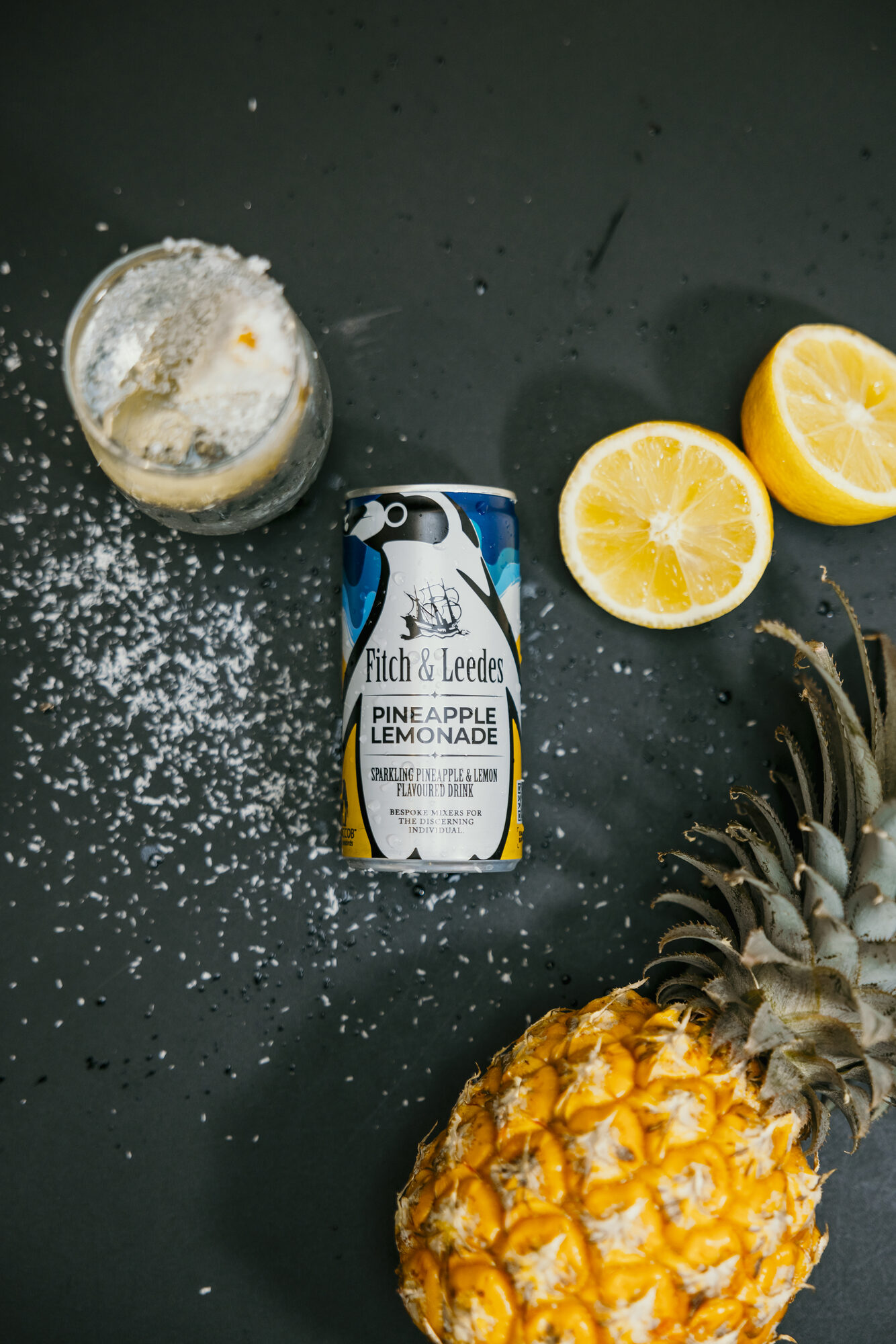 Flat-lay · Pineapple Lemonade